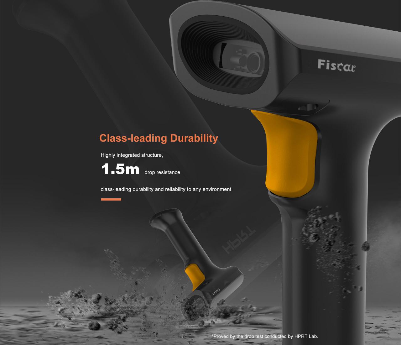2D Handheld QR Code Scanner